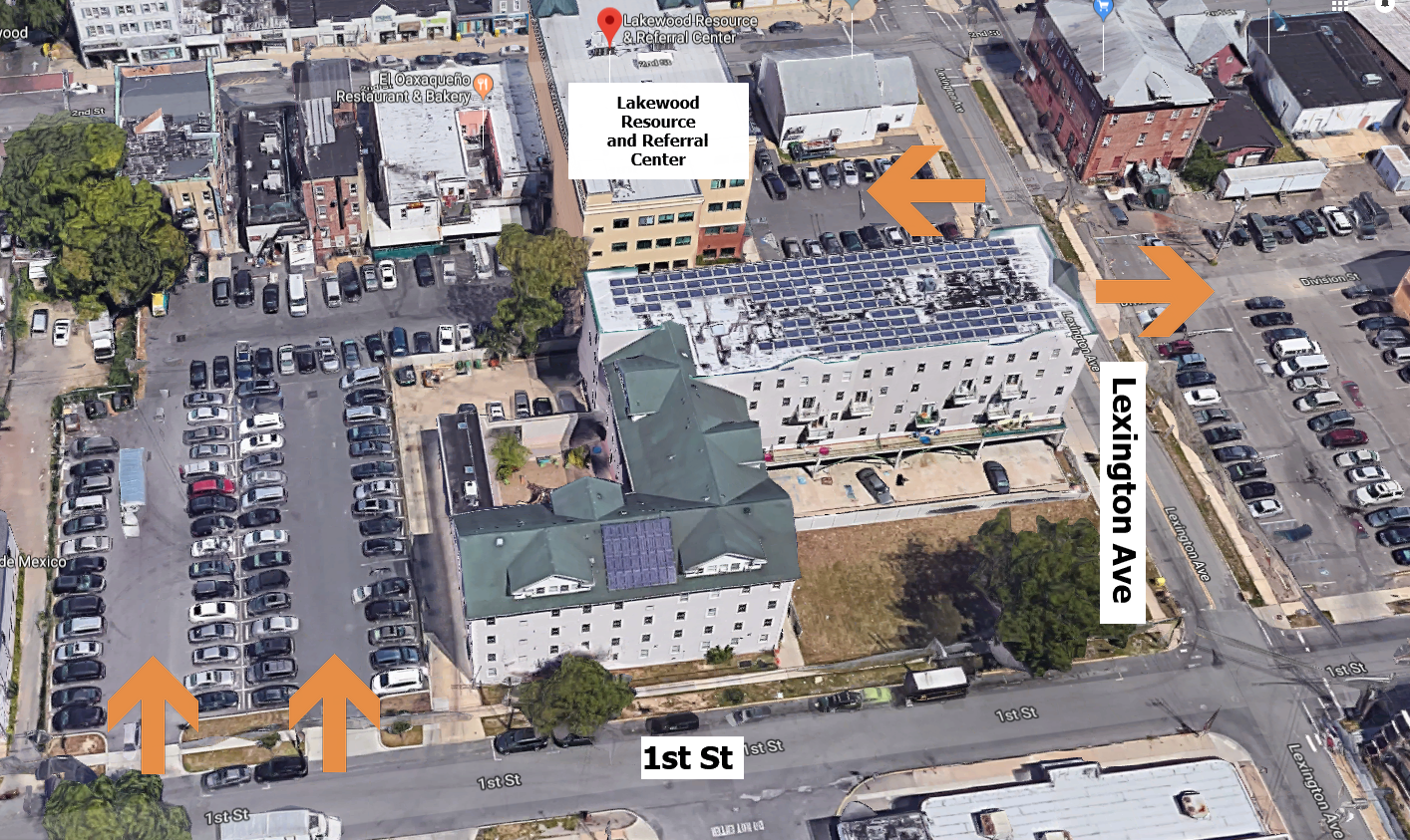 LRRC Parking Map